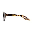 thumbnail image 3 of Women’s Cat-Eye Reading Sunglasses with Full Magnification & UV Protection - Stylish Outdoor Readers - Honey Tortoise - 1.75, 3 of 6