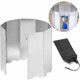 thumbnail image 1 of 10 piezas de protección contra el viento plegable, protección contra el viento para acampar y hacer senderismo, Fonepro, 1 of 5