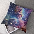 thumbnail image 7 of Throw Pillow Cover Outer Space Galaxy Pattern Universe Space Nebula Astronomy Theme Mystery Astral Cluster Decor Lumbar Pillow Case Cushion for Sofa Couch Bed Standard Queen, 7 of 7