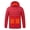 Red, variant on IROINNID Men's Long Sleeve V-Neck Anorak Jacket Mid-Length Hoodie Jacket Solid Color Leisure Outdoor Warm Clothing Heated For Riding Skiing Fishing Charging Via Heated Coat