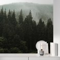 thumbnail image 3 of Idea4wall 2pcs Woodland Forest Fir Trees Nursery Decor Stick Wallpaper Removable Wall Murals Large Wall Stickers for Home Decoration, 48"x48", 3 of 5