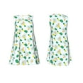 thumbnail image 7 of KLL Pineapple Pattern Womens Summer Dresses 2025,Loose Round Neck Sleeveless Sundresses Tank Dresses with Pockets, 7 of 7