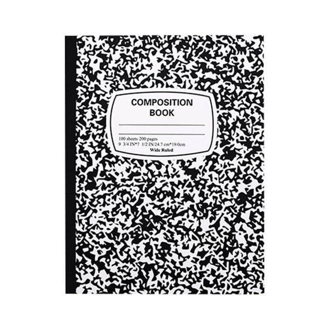 B5 Snowflake Notebook Composition Notebook College Ruled Divided Layout Sewn Journal American Style Lined Notebook Stylish School And Office Use