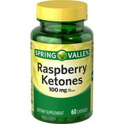 Spring Valley Raspberry Ketones Ctules, 100 mg, 60 Ct