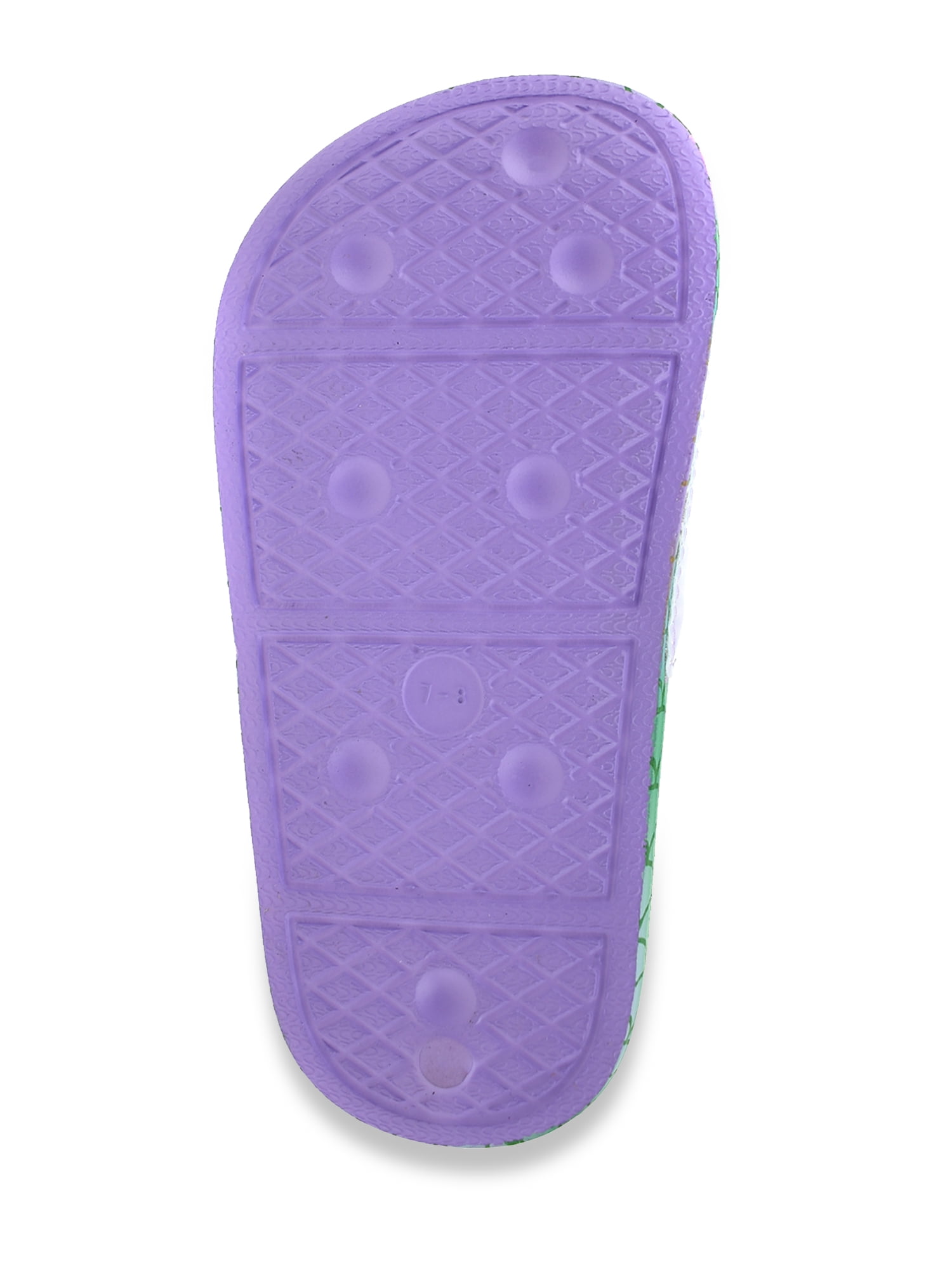 Wonder Nation Little and Big Girls Pool Slide Sandals