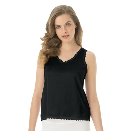 

Comfort Choice Women s Plus Size Lace-Trim Camisole