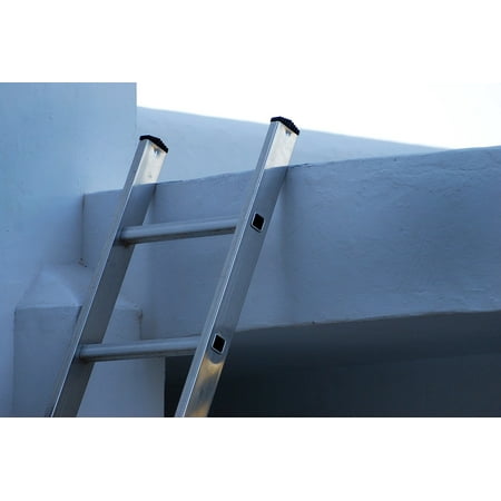 Achievement Poster (Peel-n-Stick Poster of Aluminum Get Support Ladder Achievement UploadPoster 24x16 Adhesive Sticker Poster)