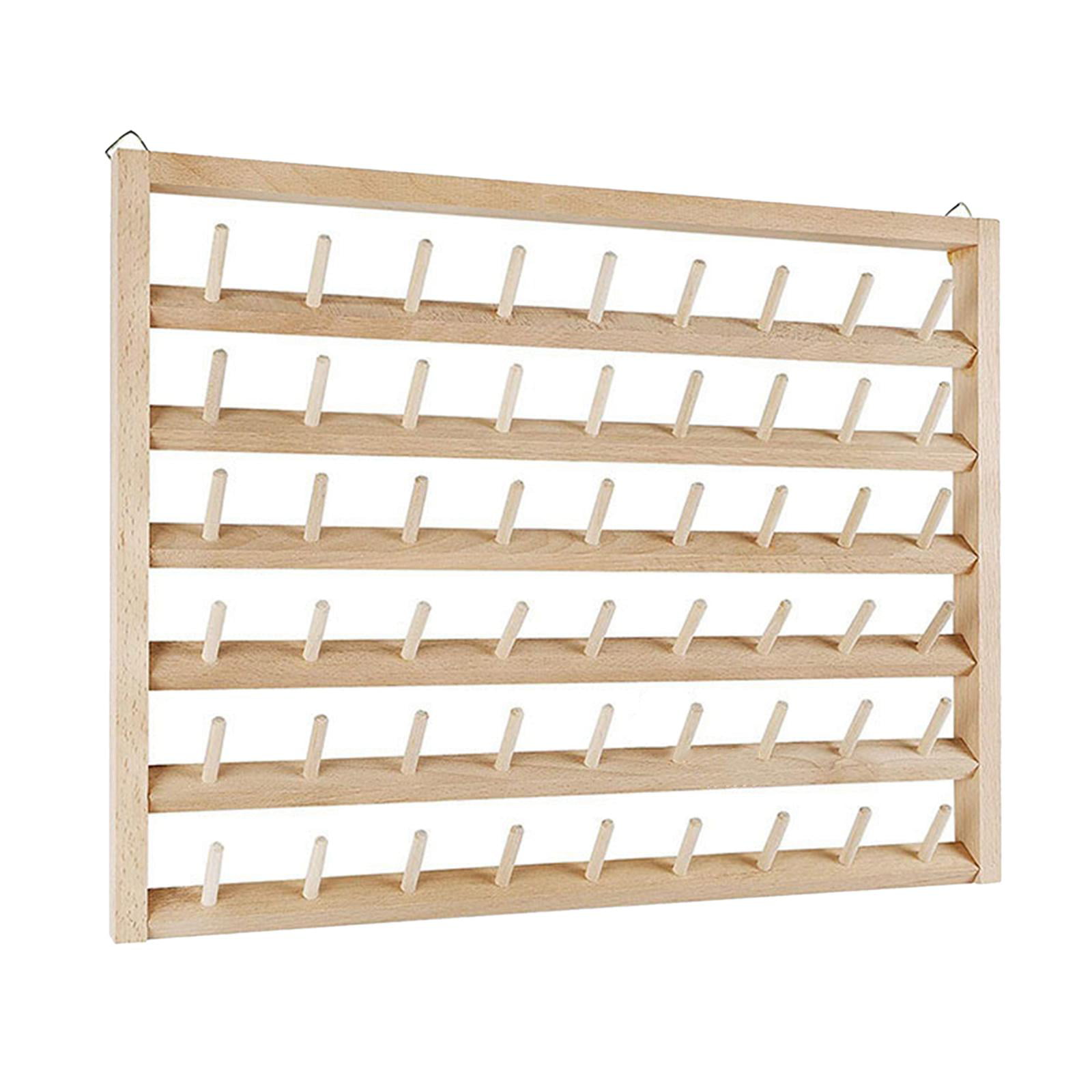 48-spool Sewing Thread Rack, Wall Mounted Sewing Thread Holder, Wooden  Thread Holder Sewing Organizer, For Sewing Quilting Embroidery Hair-braiding,  Etc - Temu