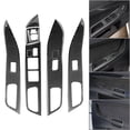 thumbnail image 4 of ZSWAL Car Interior Window Lift Switch Panel Cover Trim Carbon Fiber Replacement for MITSUBISHI Lancer EVO X MR 2008-2015, 4 of 5