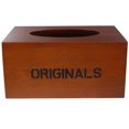 thumbnail image 1 of Porta pañuelos de madera, caja de pañuelos de escritorio, contenedor de pañuelos retro, caja de pañuelos para coche, 1 of 8