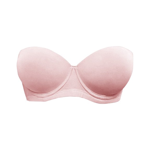MVRLSH Sports Jelly Bras for Women Removable Strap Soft Smooth Cup Shaping Comfort Underwear Strapless Bra