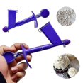 thumbnail image 1 of Sugar Pearl Applicator Plastic Cake Baking Decoration Diy Tool Belt 4 Converters Purple Cake Decorating Applicator, 1 of 4