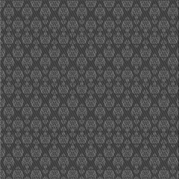 Ahgly Company Indoor Square Patterned Nardo Gray Area Rugs, 7' Square