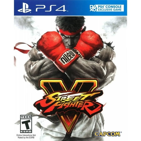 Street Fighter V - Pre-Owned (PS4) Capcom (Best Ww2 Fighter Plane Game)