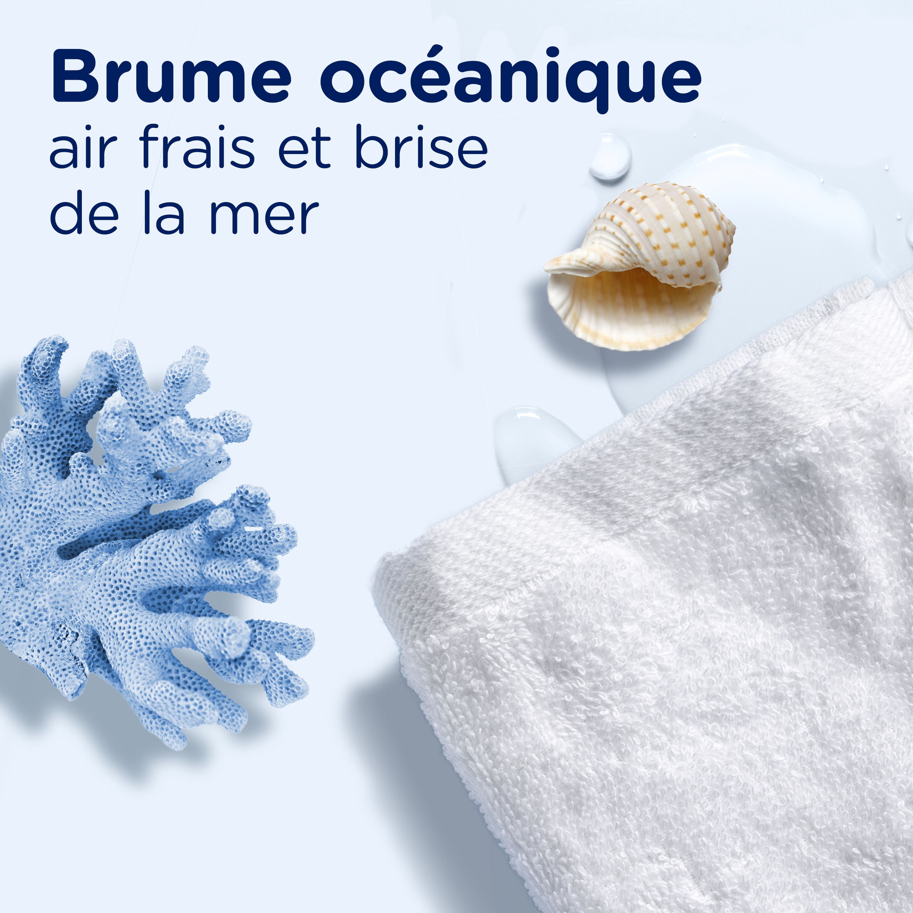 Downy Light Laundry Scent Booster Beads, Ocean Mist Scent, In-wash fabric beads designed to be gentle with a light boost of scent, No Heavy Perfumes