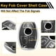 thumbnail image 5 of Funda de Llave de Coche de Silicona TPU de 3 Botones con Borde Plateado Gris para Mercedes-Benz A/B/C/E/G/K/M/R/S/V/W/X - Funda de Control Remoto de 3 Botones, 5 of 6