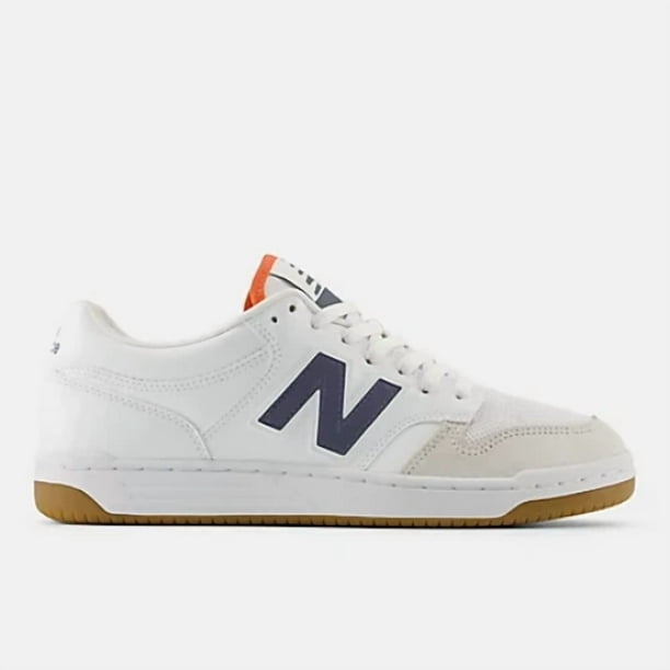 New Balance 480 BB480LFD White/Navy Width D Lifestyle Shoes Men's Women's