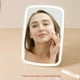 thumbnail image 5 of Espejo de maquillaje NEZZOE recargable con luces, portátil, de viaje, 5 of 7