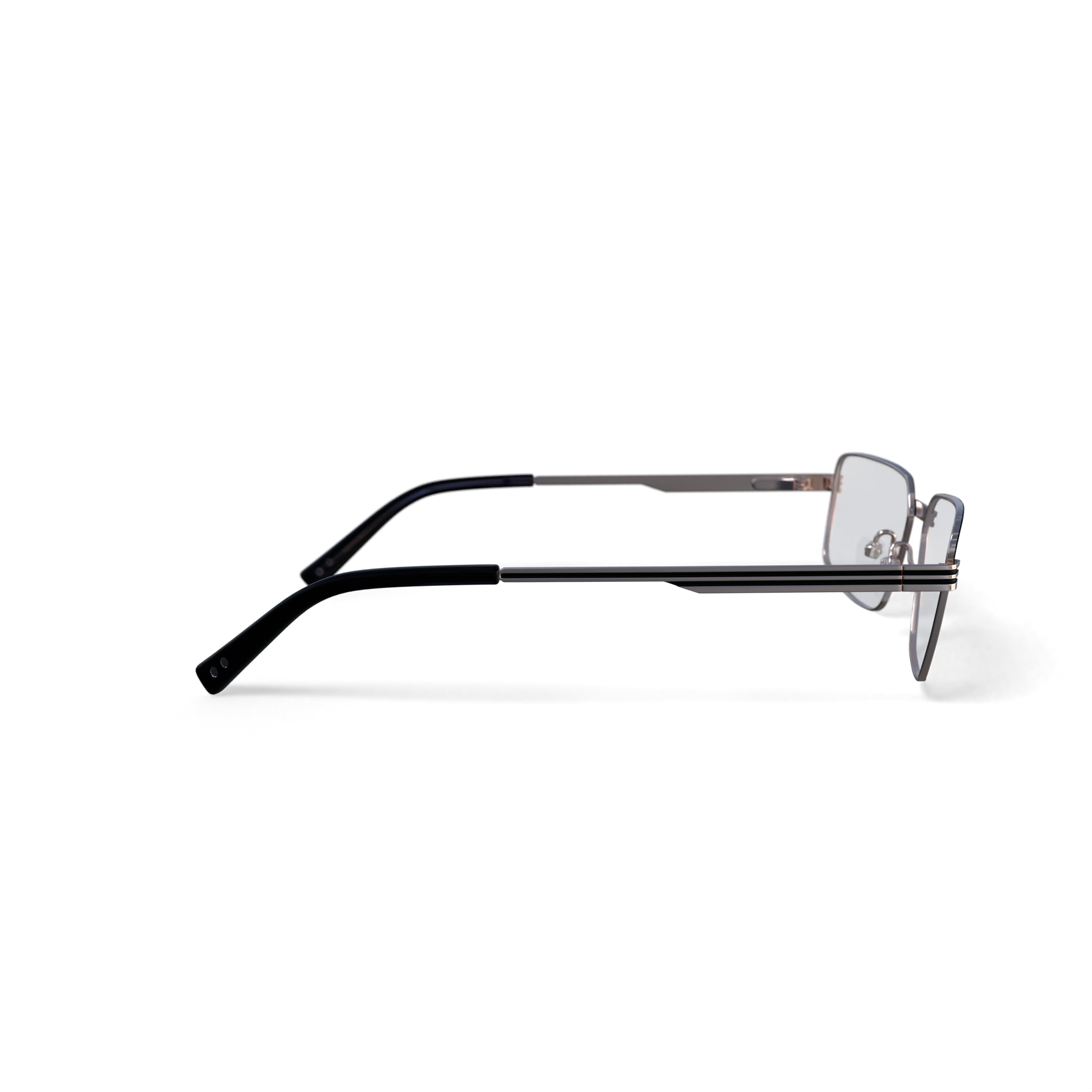 ROMESDS REVERB 160cmセット(IM-03) Reverb Men's RVMO5157 Prescription Eyeglasses with Case, Black