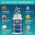 thumbnail image 3 of 90,000 MG Detox and Cleanse, Body Detox for Men & Women, Fast Detox, Kidney Cleanse Detox & Repair, Natural Herbal Premium Formula for Liver, Digestion & Mood, Made in USA, 60 Caps, 3 of 5