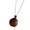 dark brown, variant on Wine Flask Necklace Fashion Necklace Comfortable Wear Necklace Perfect for Cultural Enthusiasts and Trendsetters