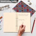 thumbnail image 4 of FORMRS 1-Subject Spiral Notebook 8" x 5" College Ruled 60 Refillable Sheet A5 Hard Cover, Colorful Mandala Pattern, 4 of 7
