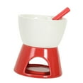thumbnail image 4 of Chocolate Fondue Pot Cazuela de Cerámica para Fondue Compacto y Elegante Adecuado para Restaurantes y Panaderías 10.5cm, 4 of 9