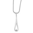 thumbnail image 1 of SS White Ice Diamond Necklace 18 Inch, 1 of 3