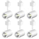 thumbnail image 1 of 6 Pack LED Track Lighting Heads, 3000K Warm White H-Type Spotlight for Art Exhibition & Task Lighting, 1 of 5