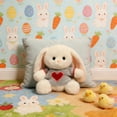 thumbnail image 6 of KOYPTL Plush Bunny Toys for Boys Girls 2 3 4+,Easter Gifts Easter Decorations for Home Stuffed Animal Toys Rabbit Doll with Long Ears Holiday Party Favors Xmas Birthday Valentines Day Gifts for Women, 6 of 7