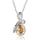 thumbnail image 1 of KAIYANG pieza de collar con colgante de diamante y gota de agua de cristal de lágrimas de ángel, 1 of 3