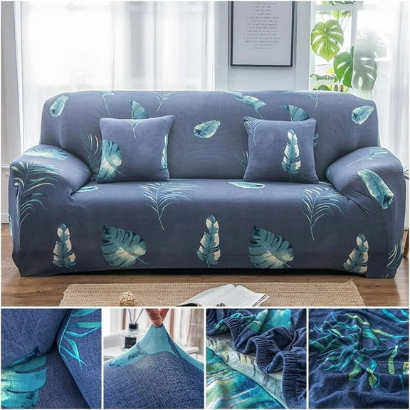 New Floral Sofa Cover Elastic Stretch Sofa Protector for Living Room Modern Sectional Cushion Cover Slipcover Armchair Big Sofas