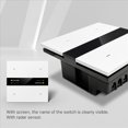 thumbnail image 1 of 2X Tuya Zigbee Smart Scene Switch Lighting Smart Control Scene Control Switch Panel Smart Switch 485 86 Box B, 1 of 6