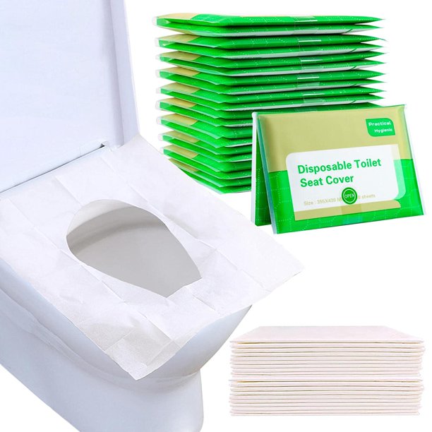 Toilet Seat Covers Disposable, 110pcs Flushable Travel Disposable