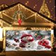 thumbnail image 4 of Feliz Navidad Fondo Navideño Fiesta De Navidad Papá Noel Fotografía Navidad Garaje Fondo Decoración Para Fiestas 7 * 16 Pies., 4 of 6