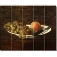 thumbnail image 1 of Ceramic Tile Mural-Henri Fantin-Latour Fruit Vegetables Wall Tile Mural 30. 30" w x 24" h using (20) 6 x 6 ceramic tiles, 1 of 3