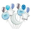 11 pc Twinkle Little Star Baby Boy Balloon Bouquet Party Decoration Shower Blue