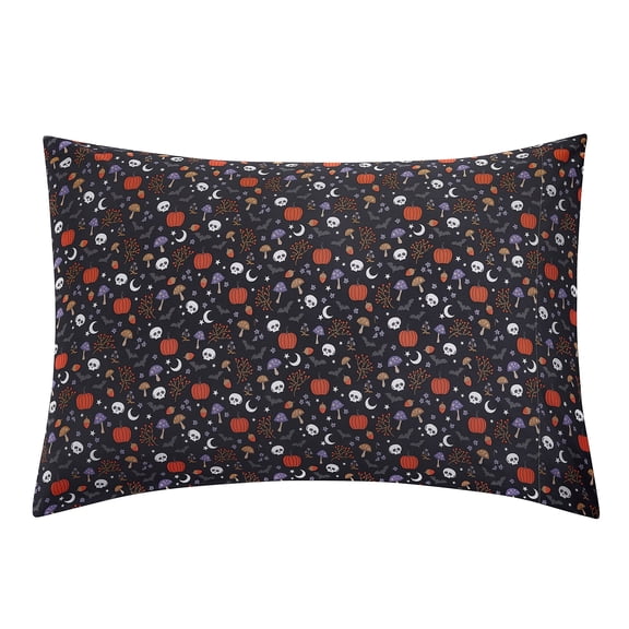 Dreamon Halloween Super Soft Microfiber Pillowcase-Spooky Botanical-Standard/Queen, 1 Piece