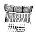 thumbnail image 2 of funtasica Car Cargo Net Trunk Storage Net Car Accessories Practical Convenient Trunk Cargo Net Organizer Cargo Storage Net for Outdoor 90x40cm double layer, 2 of 9