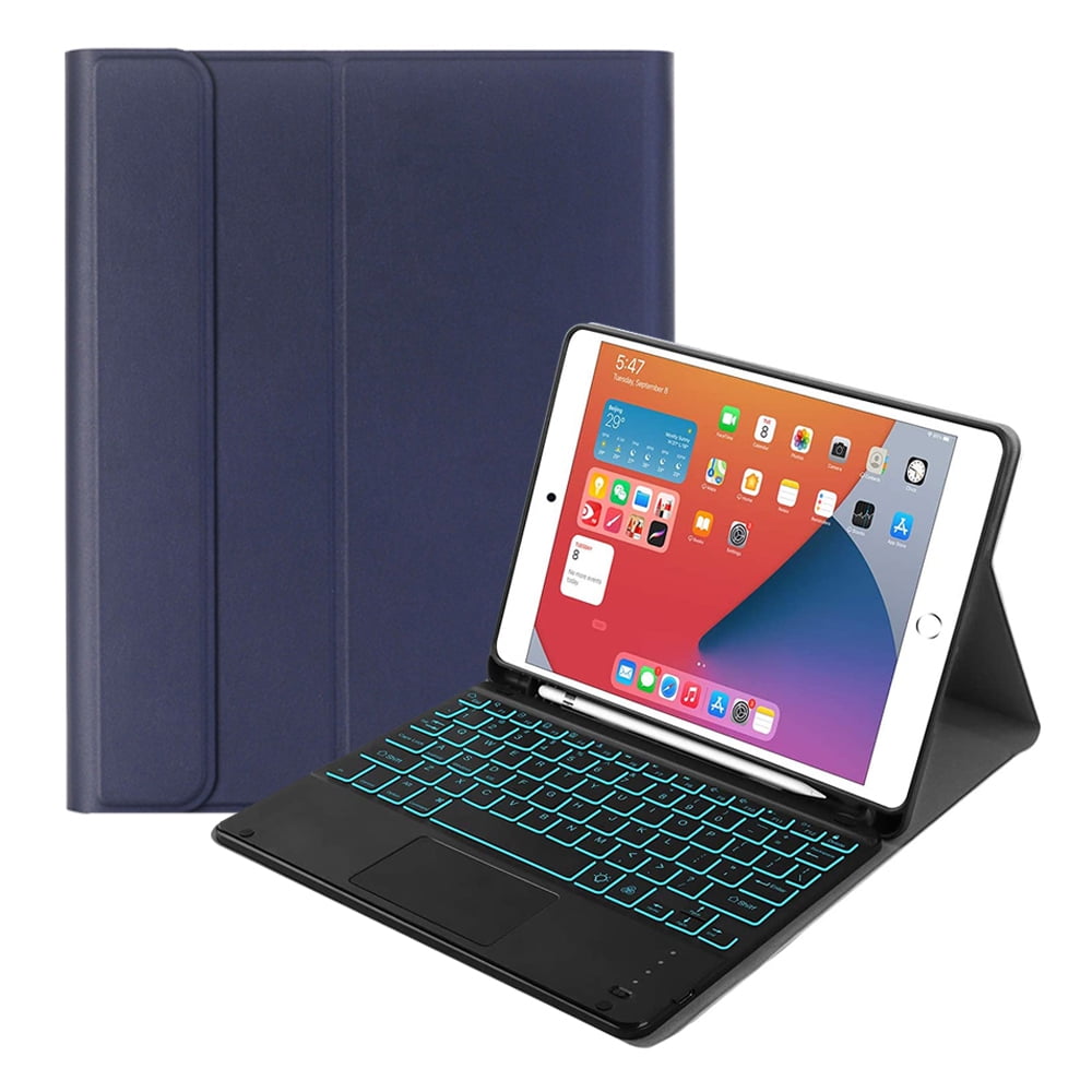 Champagne Magnetic PU Leather Cover 3rd Gen iPad Pro 10.5 Keyboard Case with Built-in Pencil Holder COO Keyboard Case for iPad Air 3 10.5 2019 /iPad Pro 10.5 2017- Detachable Bluetooth Keyboard 
