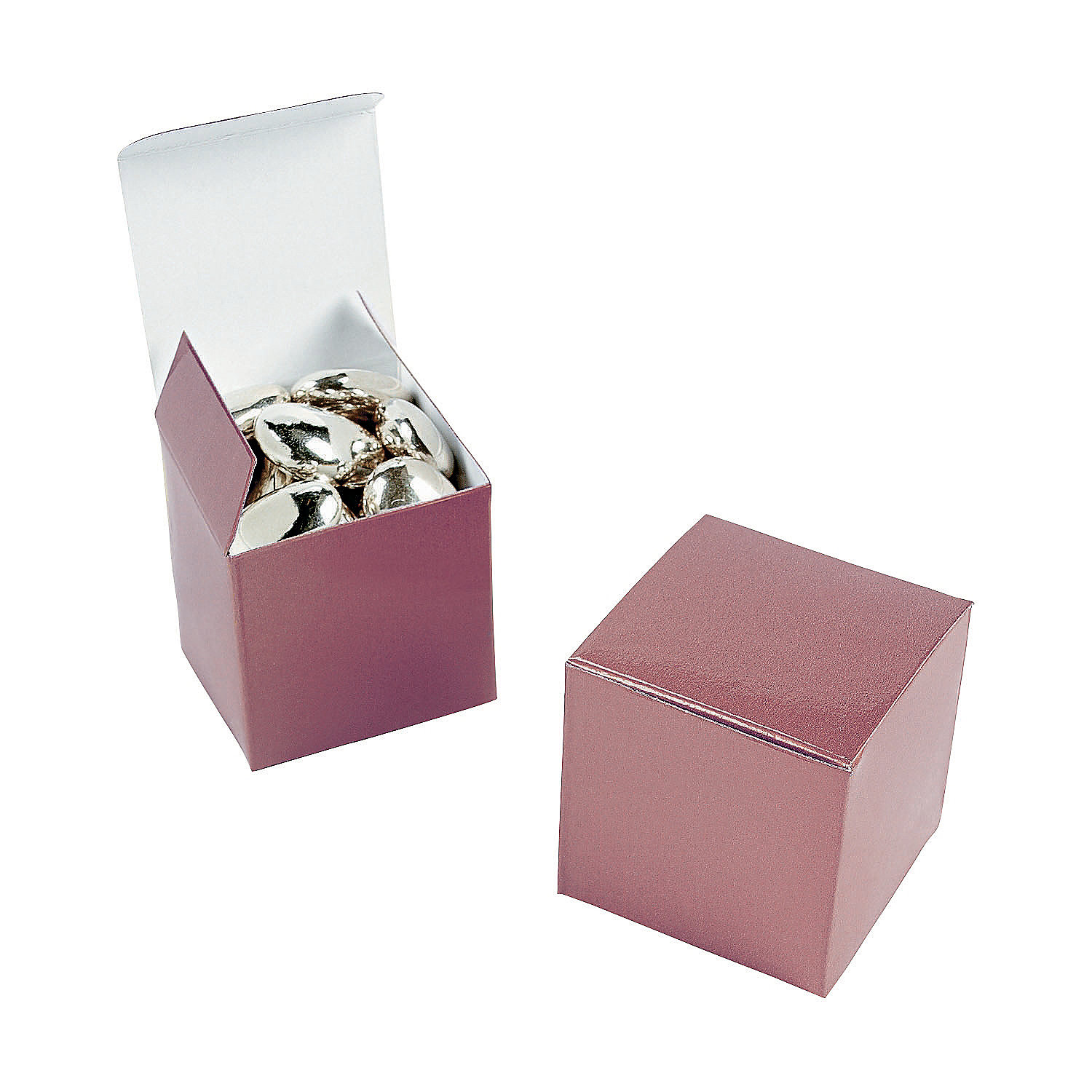 2In Rose Gold Gift Boxes (24Pc) Party Supplies 24
