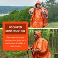 thumbnail image 5 of S.O.L. Survive Outdoors Longer S.O.L. Heat Reflective Waterproof Poncho (3 Pack), 5 of 7