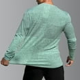 thumbnail image 6 of WTXUE Base Layers Long Sleeve, Crew Neck Mesh Breathable Sweat Pullover Base Shirt Running Basketball Outdoor Train Activewear for Men Green M, 6 of 9