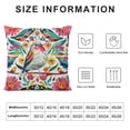 thumbnail image 5 of SHANXI Throw Pillow Covers Design Square Pillowcase for Home Decor Sofa Car Bedroom Pillow case 18x18in, 5 of 5