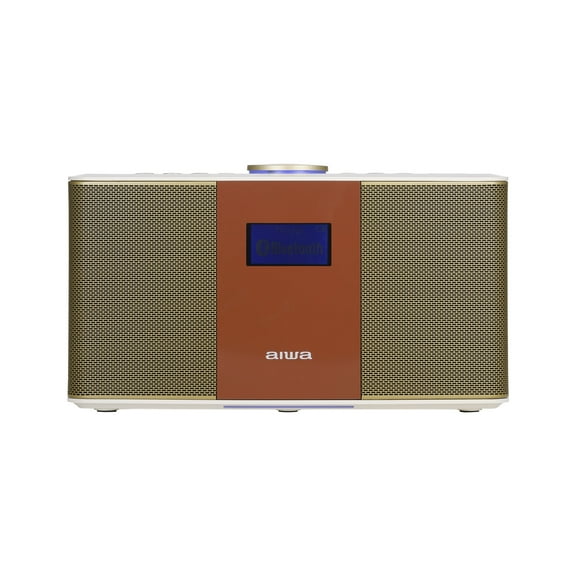 Aiwa Exos-5 Wireless Bluetooth Hi-Fi Home Speaker, FM Radio, Alarm Clock,