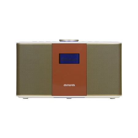 Aiwa Exos-5 Wireless Bluetooth Hi-Fi Home Speaker, FM Radio, Alarm Clock,