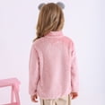 thumbnail image 2 of Vedolay Coat for Girls Baby Girl's Chic Open Front Jackets Long Sleeve Winter Thicken Jacket,Pink 8-9 Years, 2 of 4