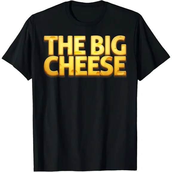 The Big Cheese Funny Birthday Gift for Vegan Fiend T-Shirt