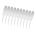 thumbnail image 5 of BIBABLYKE 10pcs Fishing Lure Tiny Worm Baits 35mm 0.25g Mini Needle Tail Soft Baits Simulation Lures Silicone Artificial Baits, 5 of 6
