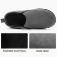 thumbnail image 5 of Sofora by RockDoves Men's Memory Foam Closed-Back Slippers for Indoor & Outdoor, 5 of 6